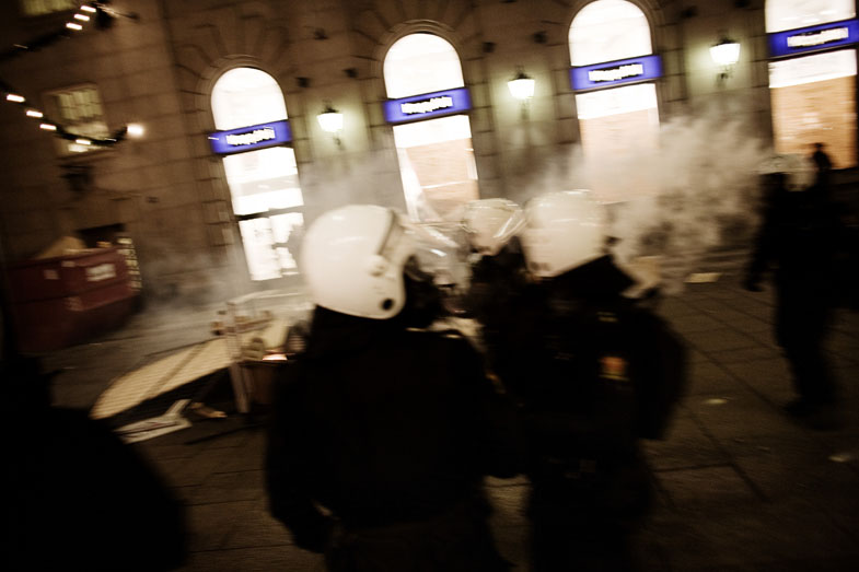 Clashes over Gaza in Oslo, Norway